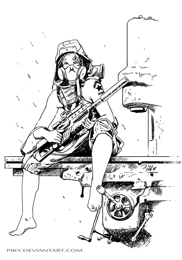 630x900 Modern Female Warrior By On @