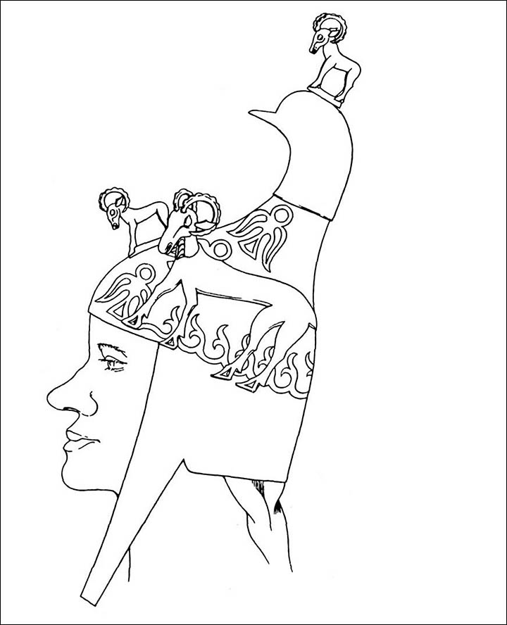 720x888 This The Face Of An Ancient Amazon Female Warrior