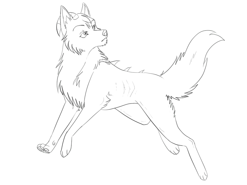 800x600 Horned Wolf Female By Terryburr