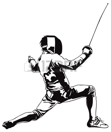 379x450 Fencing.vector Illustration Royalty Free Cliparts, Vectors,