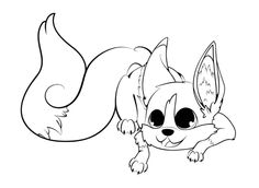 236x172 Fennec Fox Sketch By On @