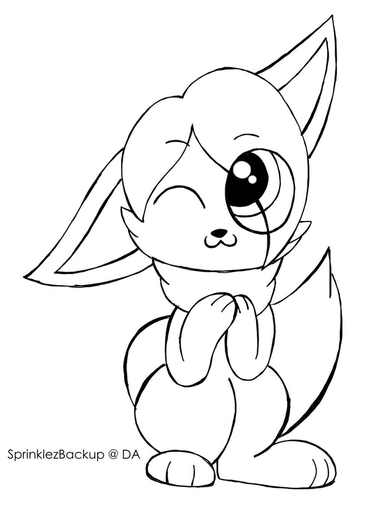 763x1047 F2u Fennec Fox Base By Sprinklezbackup