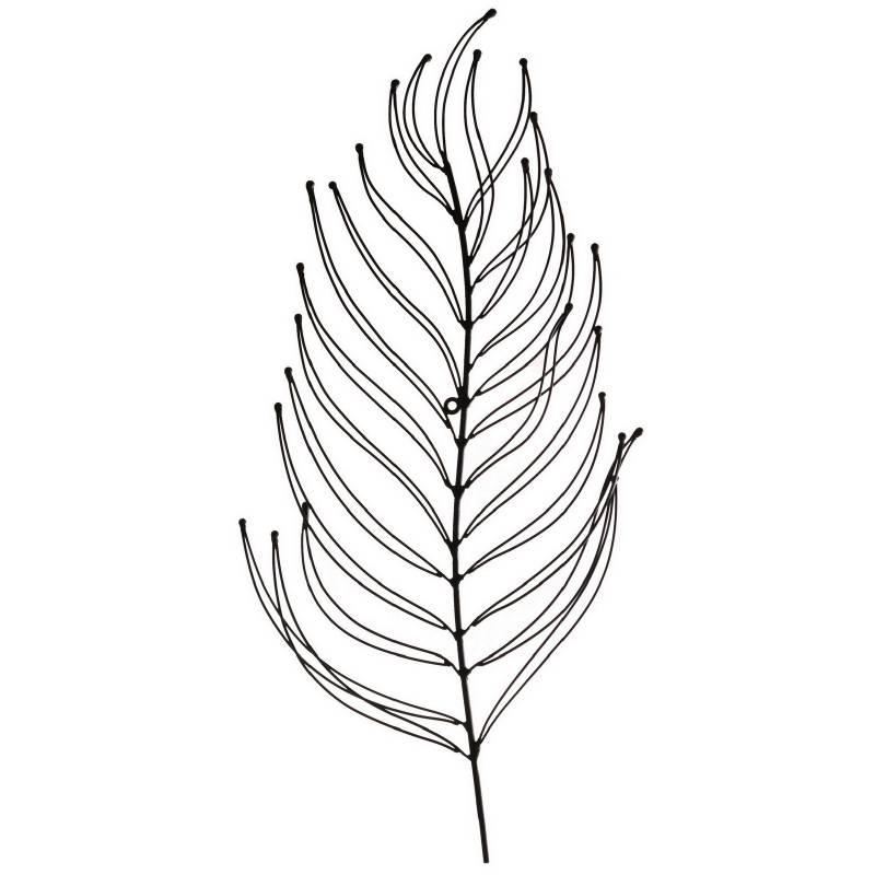 800x800 Small Delicate Fern Leaf Wall Art