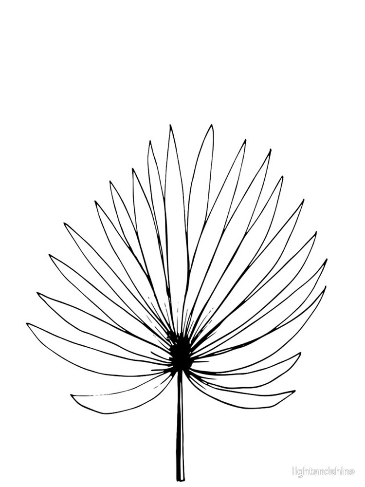 750x1000 Leaf Fern Line Art Iphone Cases Amp Skins By Lightandshine Redbubble