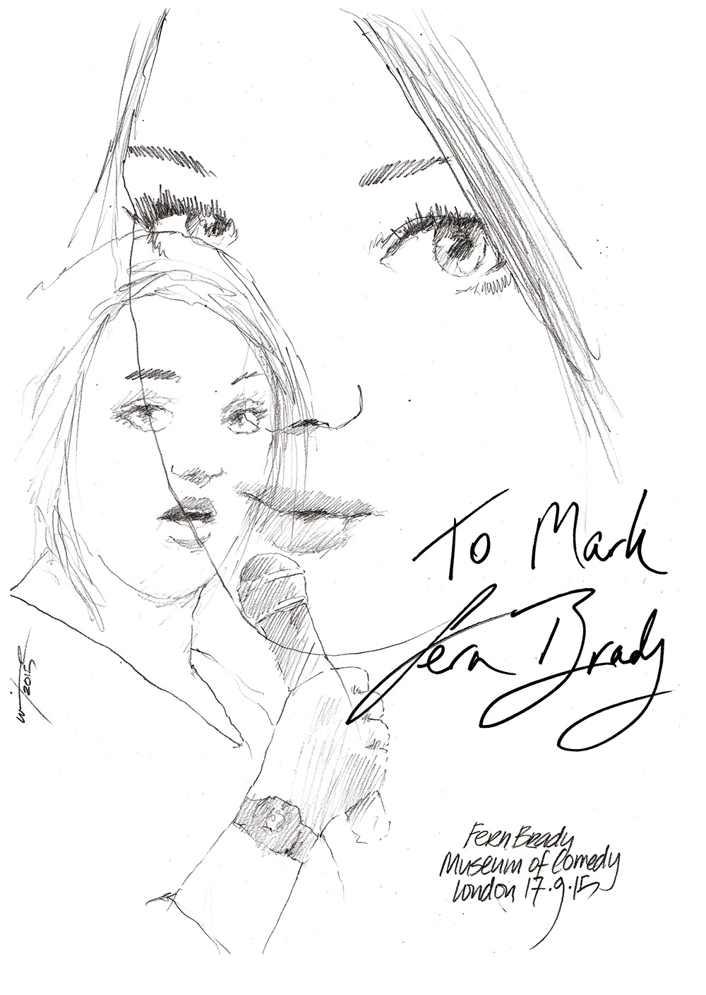 1000x1408 Drawing Fern Brady Chicanepictures