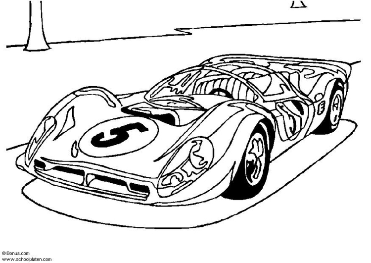 750x531 Coloring Page Ferrari P 4