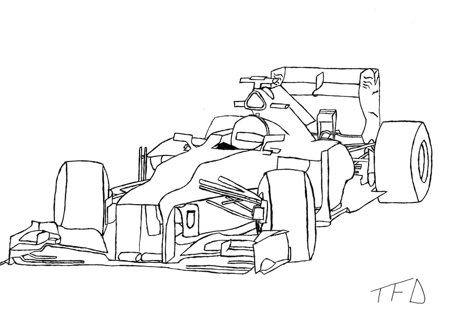 900x630 Ferrari 2012 F1 Car By Tfdrujescu