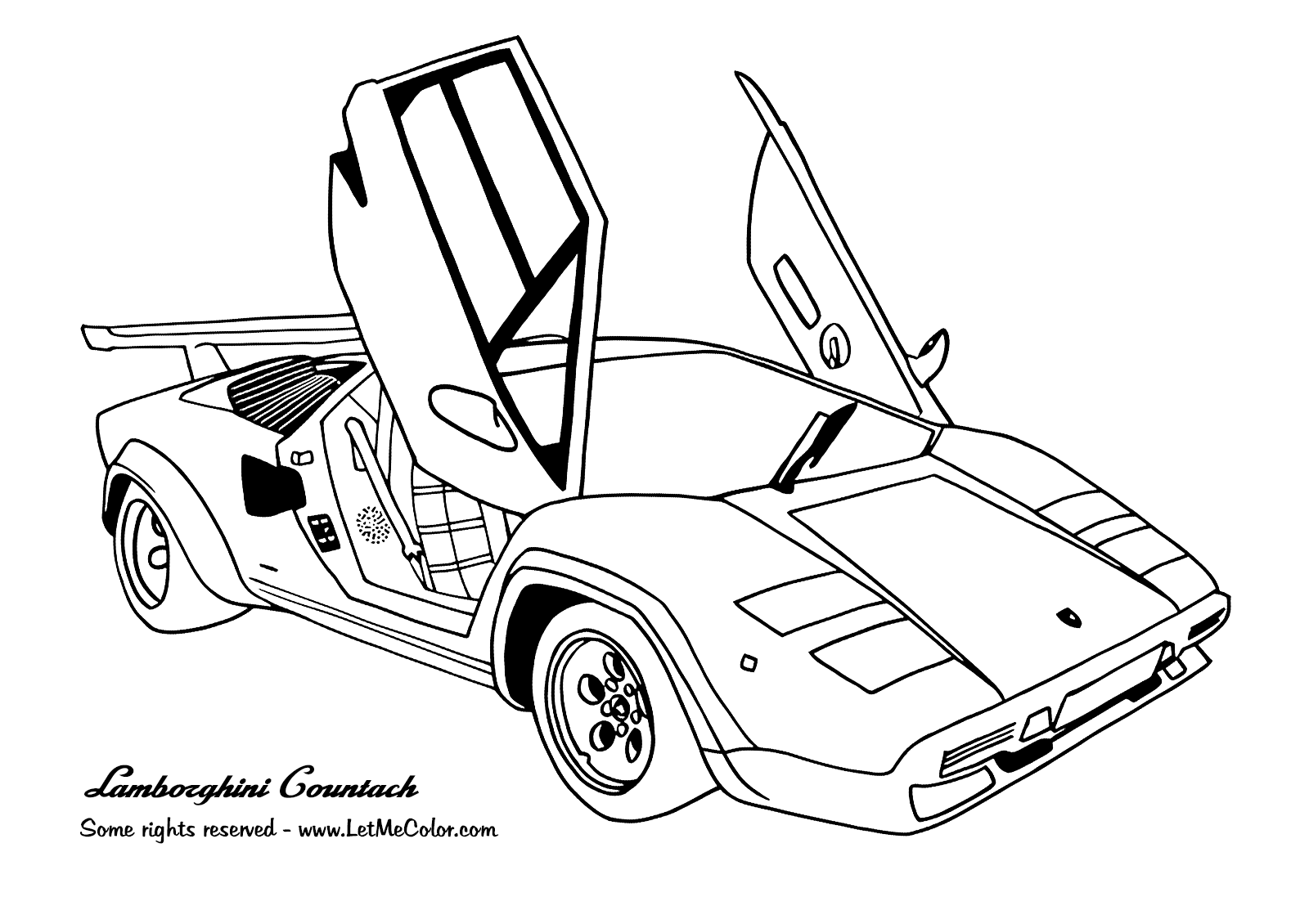 1600x1130 Sport Car Coloring Pages 19 Ferrari High Speed Page Cars Sports