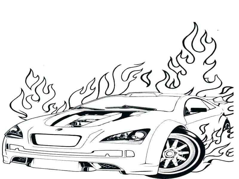 800x600 Coloring Car Pages