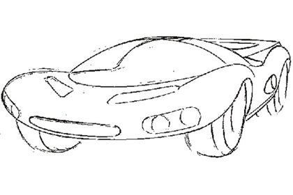 Ferrari Drawing