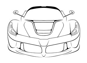 300x218 Ferrari Fxx Art