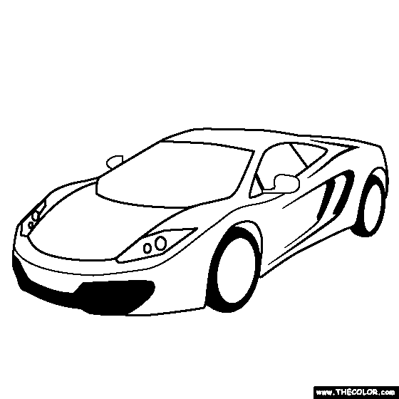 560x560 Mclaren F1 Coloring Pages Mclaren F1 Colouring Pages