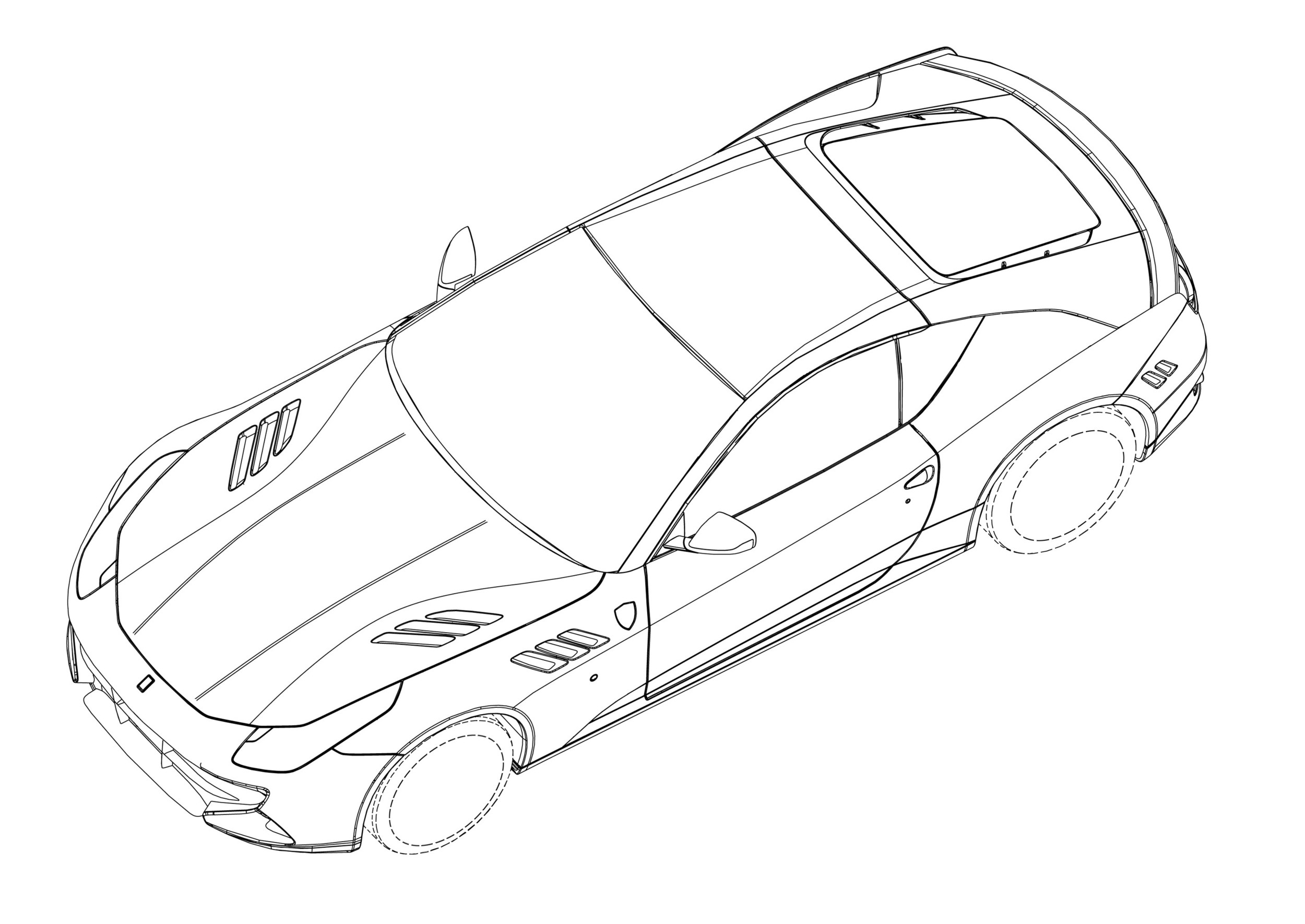 2500x1770 Ferrari Ff Coupe Patent Drawings Photo Gallery