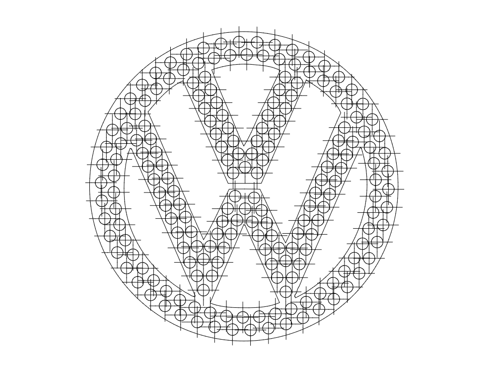 987x748 Vw Logo Dxf File Free Download