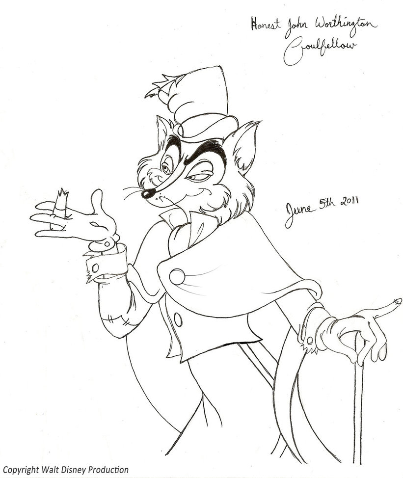 821x974 Honest John Sketch By Ferryqueen