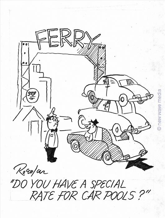 530x700 Ferry Man Vehicle Cartoons