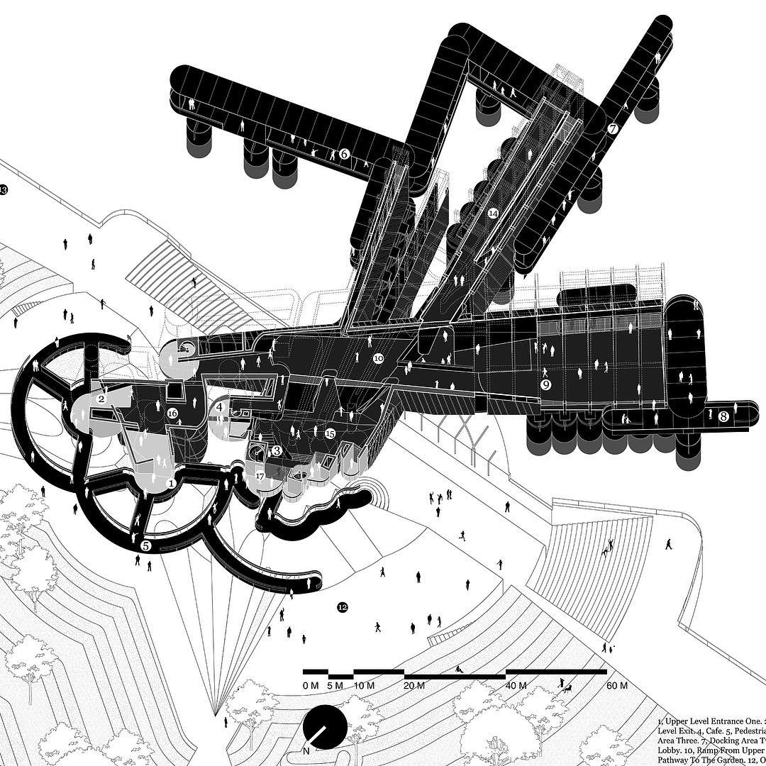 1080x1080 A Portion Of The Oblique Plan For Our Yeouinaru Ferry Terminal