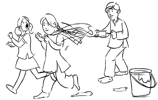 550x350 Latest Holi Coloring Pages Drawing Painting Pictures Gif