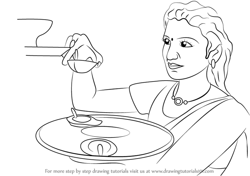 800x563 Learn How To Draw Diwali Celebrations (Diwali) Step By Step