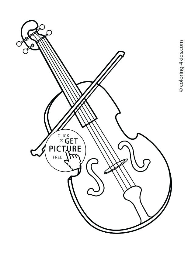 618x866 Violin Coloring Pages Or Coloring Pages Violin Violin Coloring