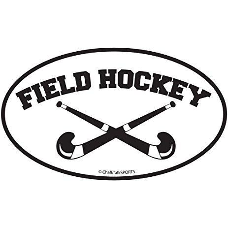 463x463 Field Hockey Crossed Sticks Field Hockey Car Magnet