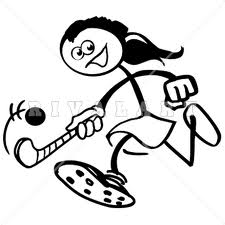 225x225 Stick Drawing Hockey Player