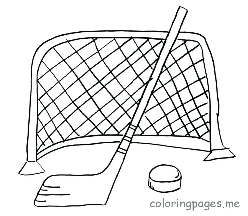 863x752 Best Of Hockey Coloring Pages Images Hockey Stick Coloring Page