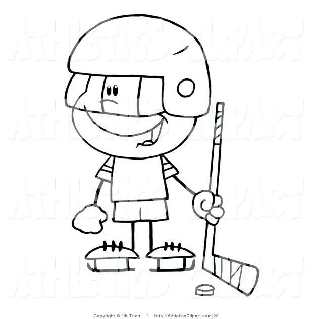 618x630 Coloring Pages Hockey Stick 76 Outstanding Page Online Hockey