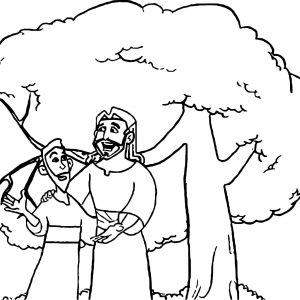 300x300 Coloring Page Fig Tree Fresh Abraham And Isaac Coloring Page