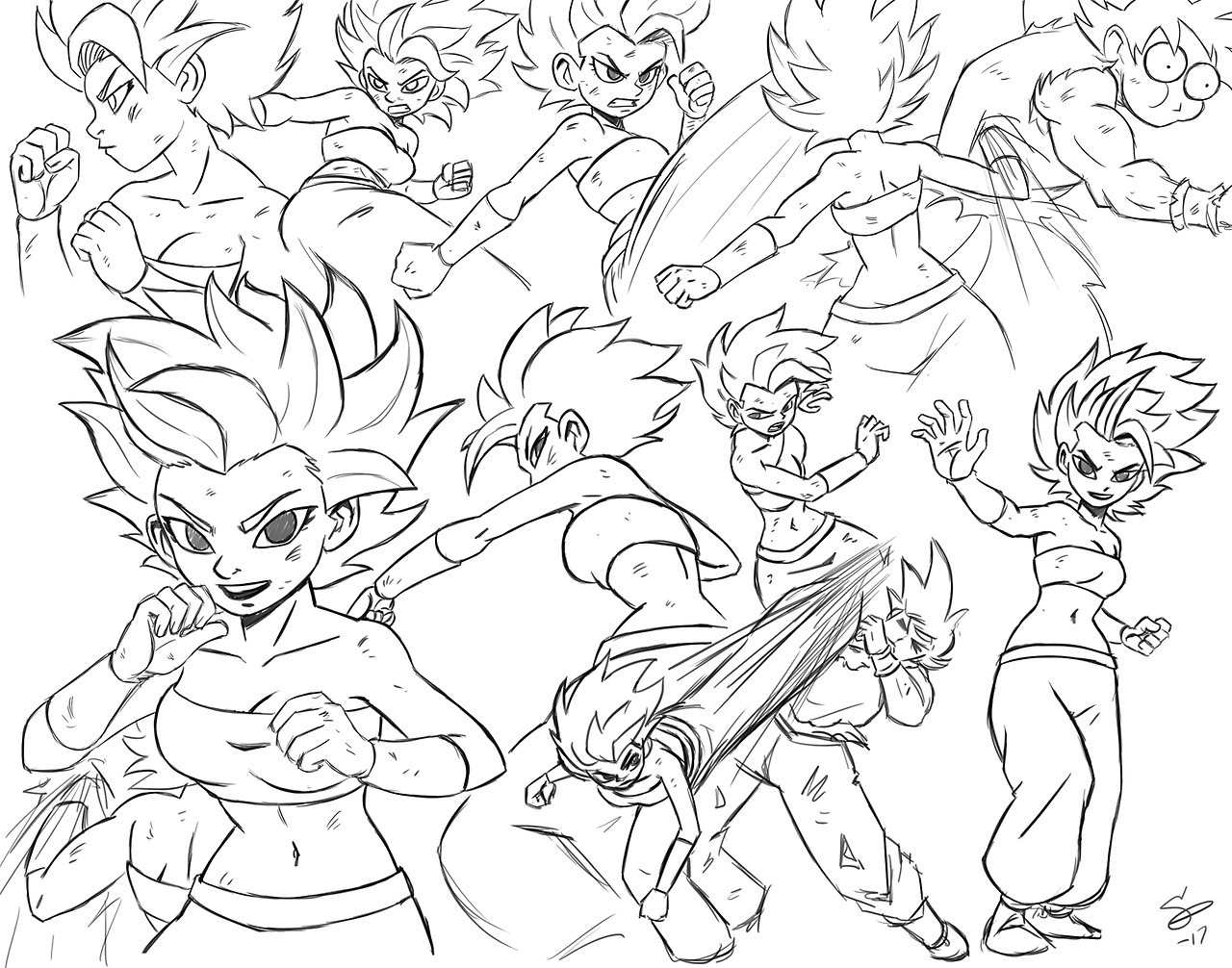 1280x1006 Indistinguishable From Magic Sketch Study