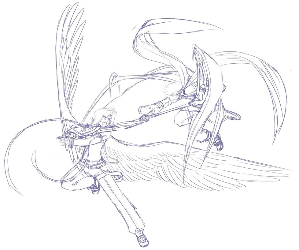 978x817 Sketch Fight By Dea 89