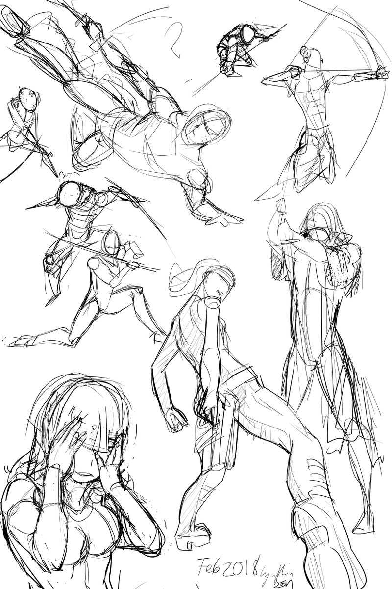 800x1200 Xyncomix On Twitter Pose Studies