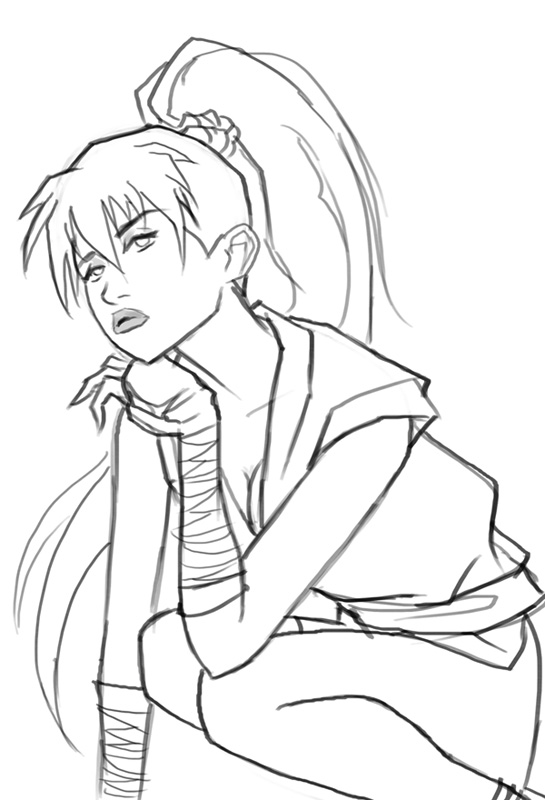 545x800 How To Draw Maki Genryusai