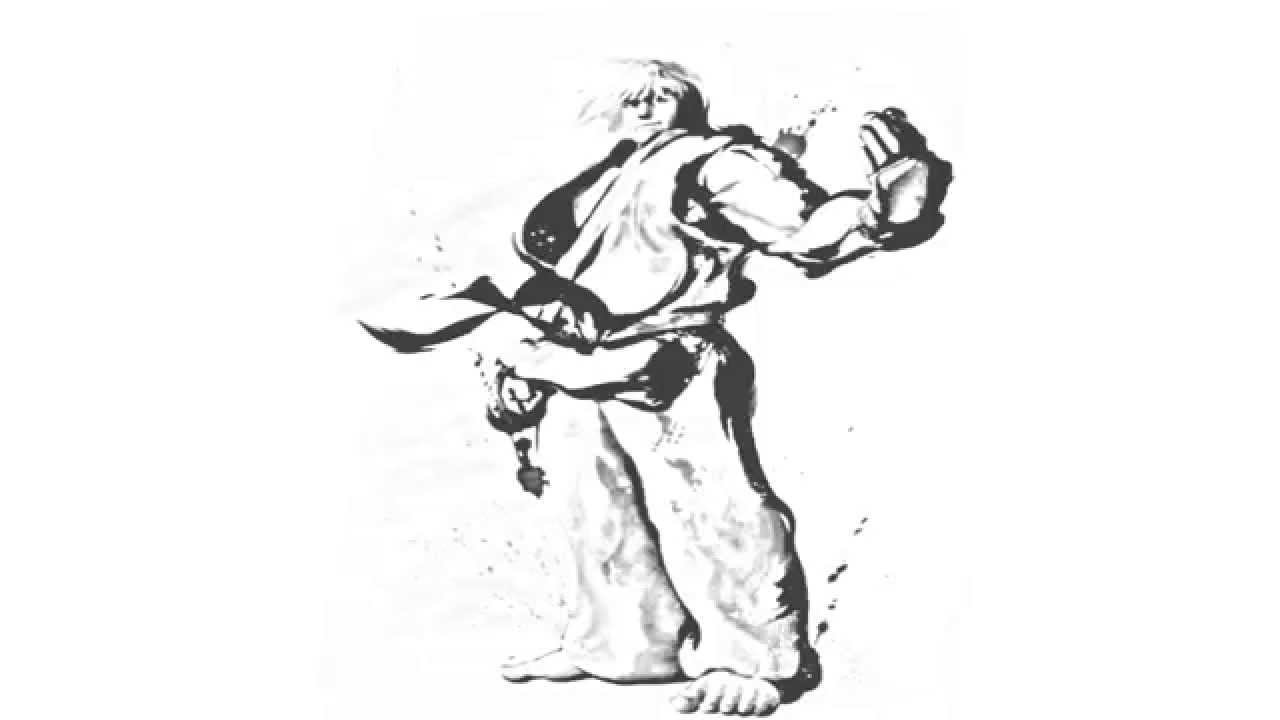 1280x720 Auto Draw 2 Special Street Fighter Iv Ken
