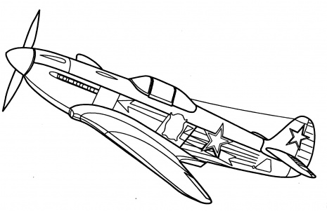 465x301 Fighter Jet Coloring Page Amp Coloring Book