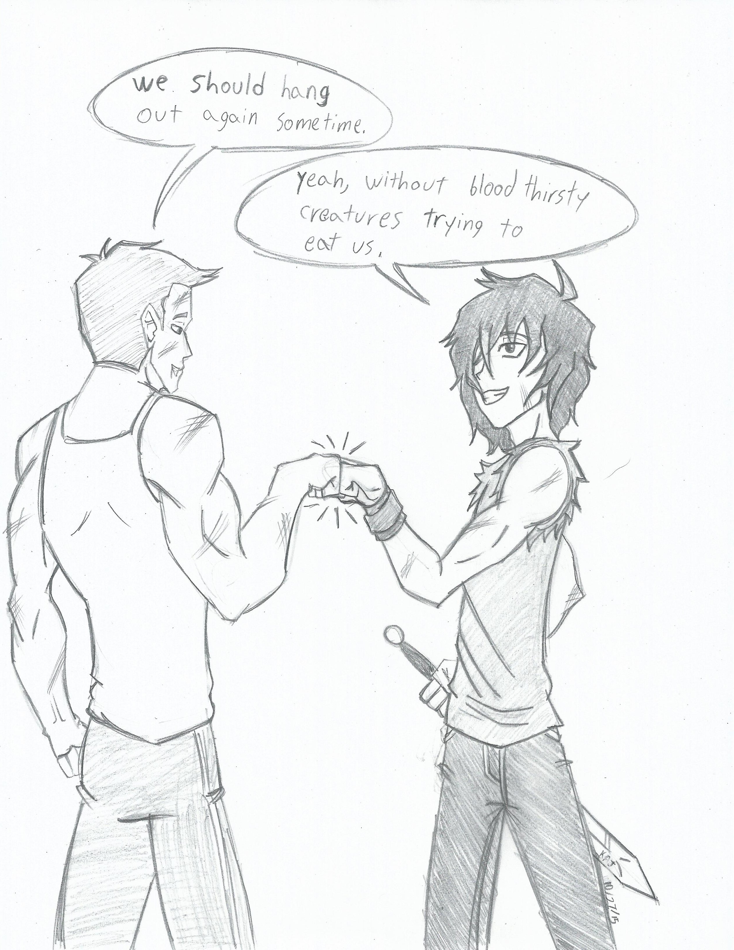 2525x3268 David Making Friends After Fighting A Monster.