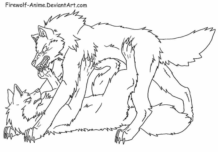 900x629 Wolf Pin Line Art By Firewolf On @