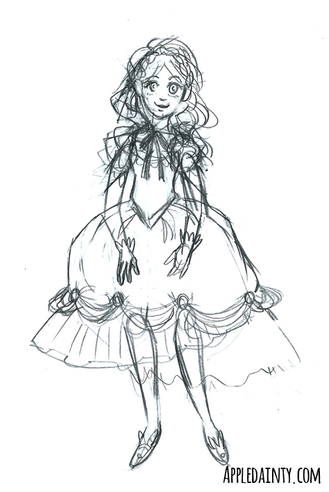 474x708 Gothic Lolita Paper Dolls Appledainty