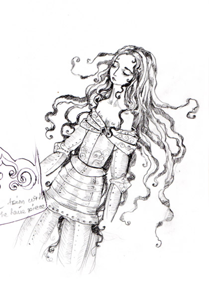 420x569 Sketch Of The Week Enchanted Doll Page 2