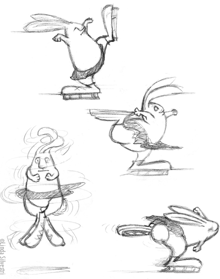 450x570 Figure Skating Sketched Out