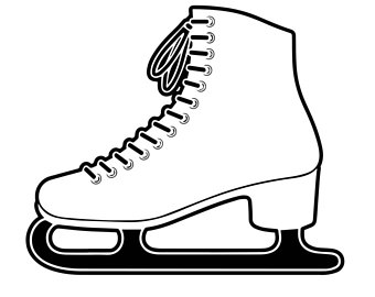 Figure Skates Drawing at GetDrawings | Free download