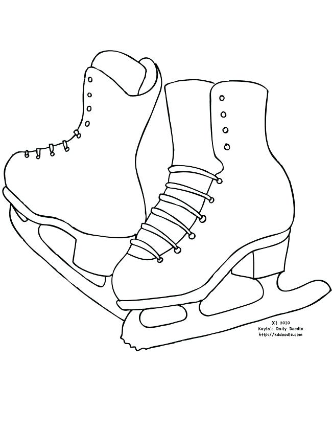 650x841 Ice Skating Coloring Pages Printable Ice Skating Coloring Page Ice
