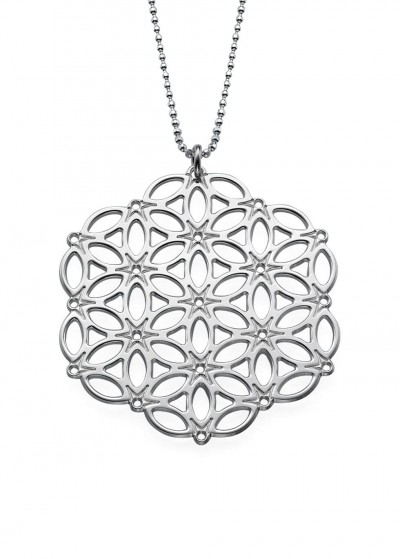 400x559 Filigree Heart Locket Necklace Modli