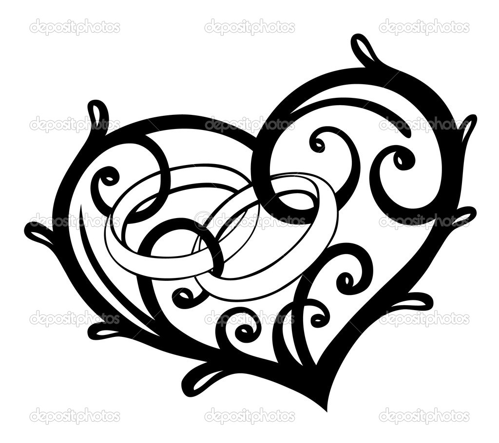 1024x910 How To Draw Filigree Heart Step By Step