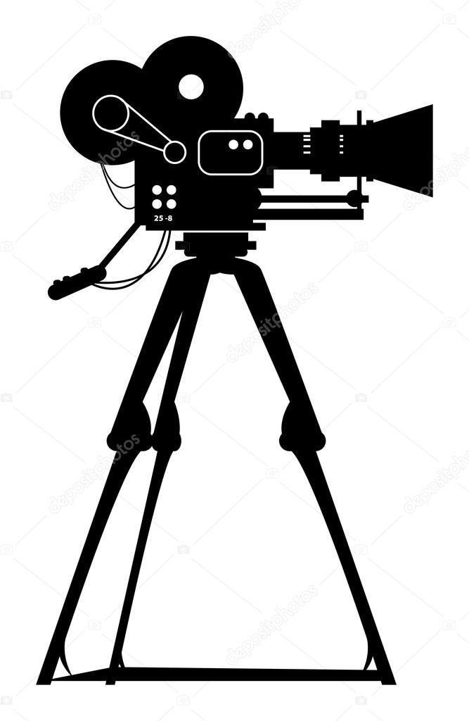667x1024 Retro Film Camera Stock Vector Fla
