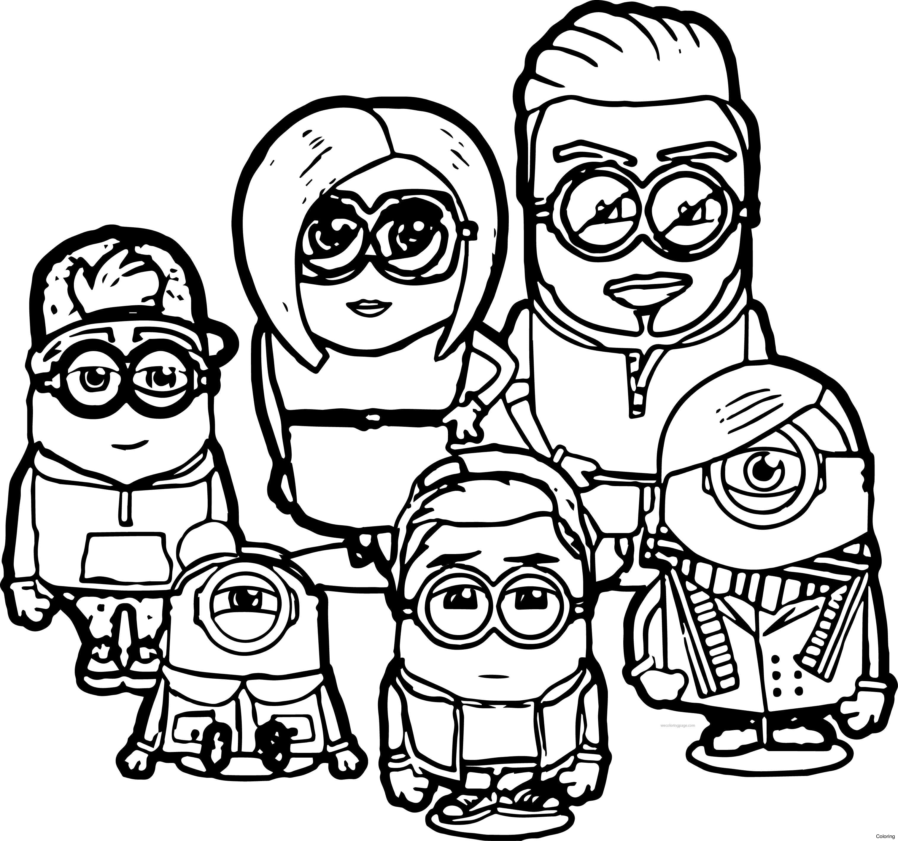 3027x2834 Full Size Of Drawing Pages Minion Print Out Printable Coloring