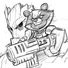 236x236 The Wolverine Drawing