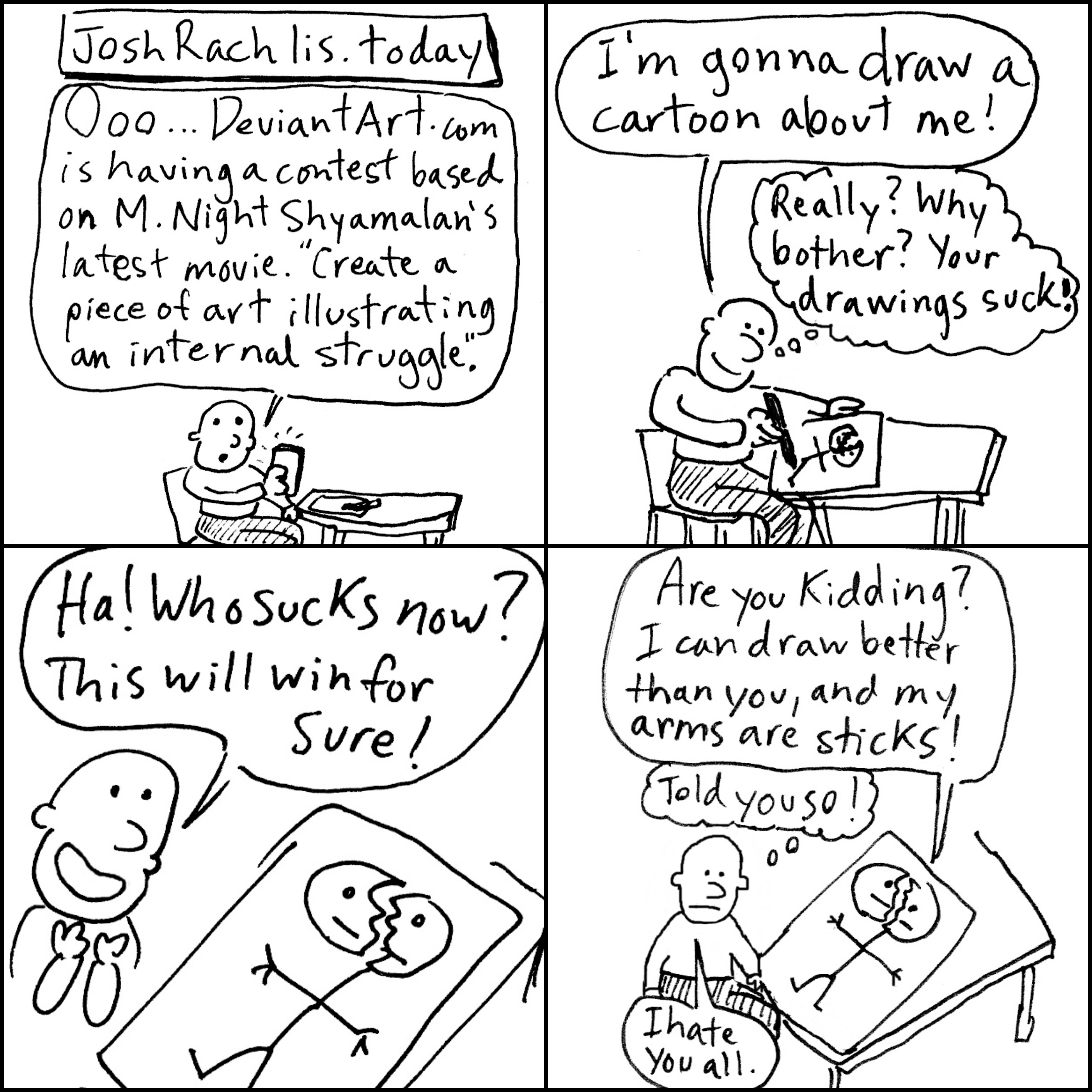 2800x2800 My Comic Strip For The Deviant Art Split Movie Art Contest