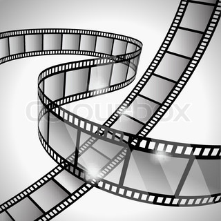 320x320 Vector Film Strip With Empty Frames Stock Vector Colourbox