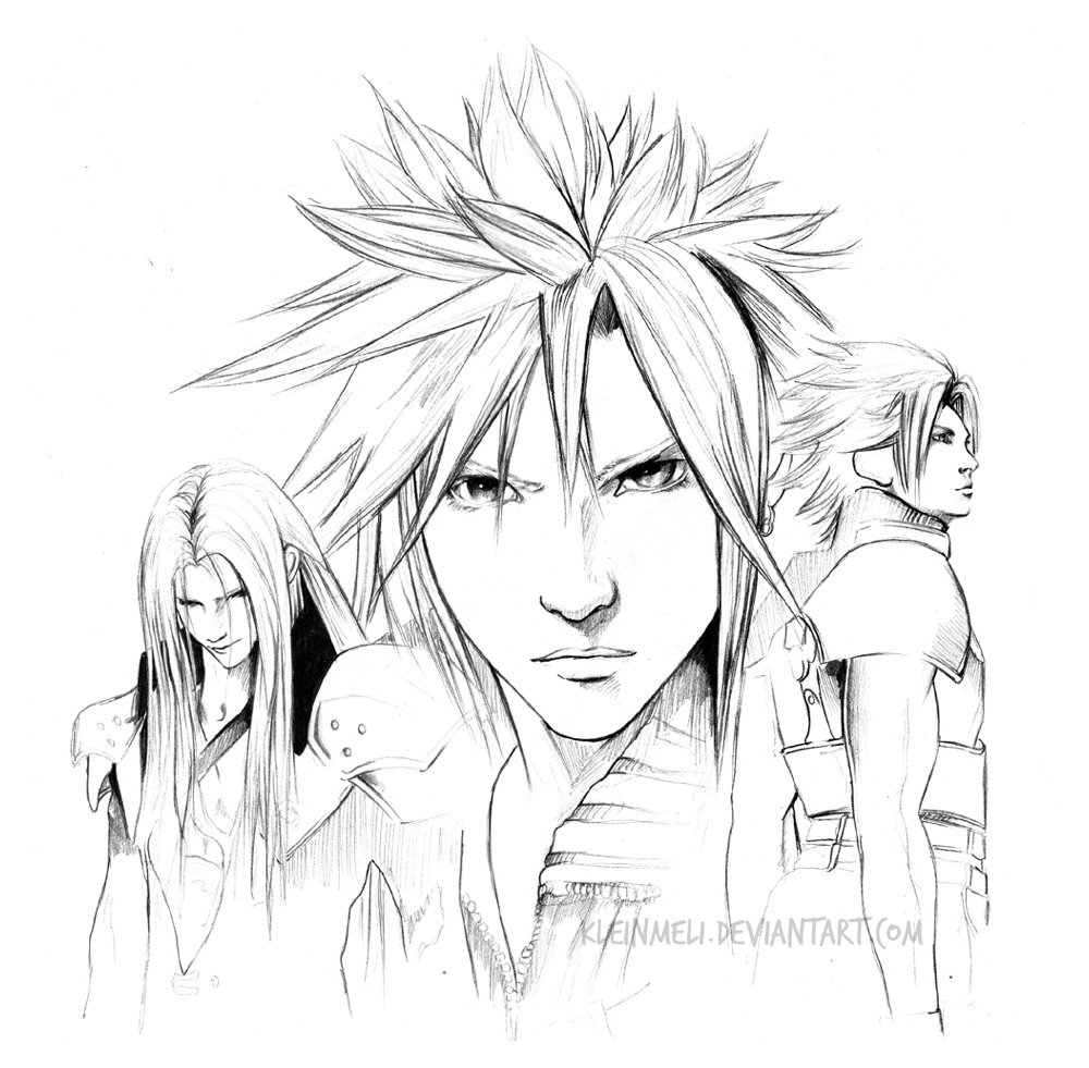 1000x981 Final Fantasy By Kleinmeli